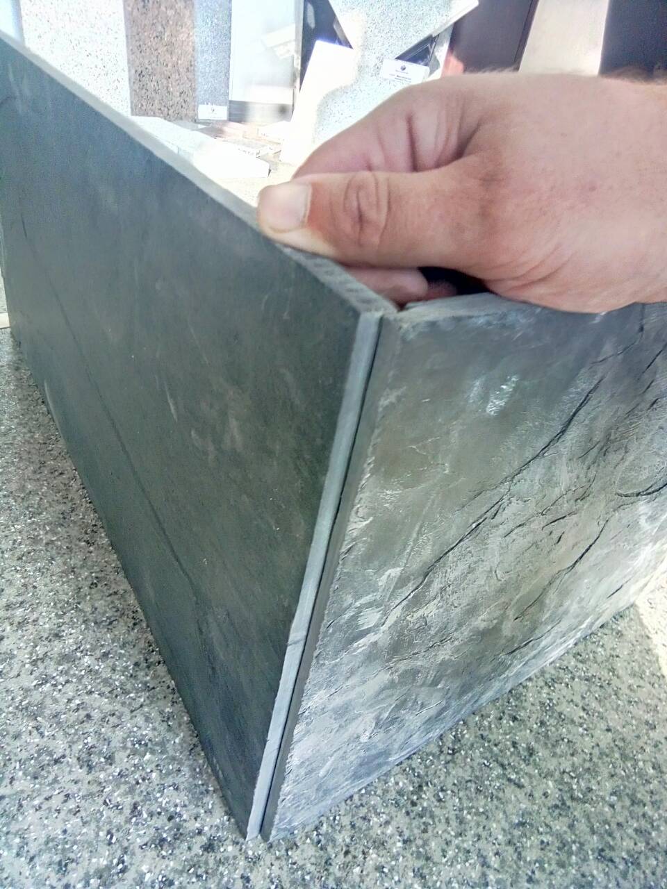 стык камня ласточкин хвост